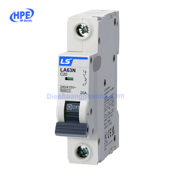 MCB LS LA63N 1P C20