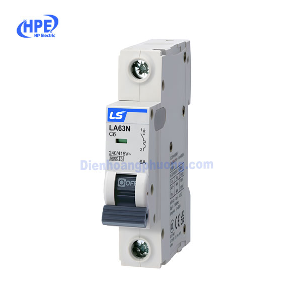 MCB LS LA63N 1P C6